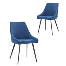 Shogun Velvet Dining Chairs (Set of 2)