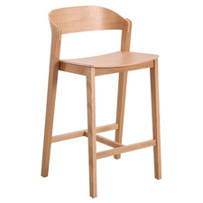 67cm Moooi Oak Wood Barstool