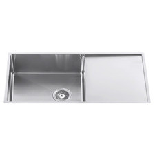 Toronto 910mm Single Stainless Steel Kitchen Sink with Drainer