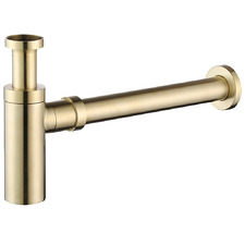 Rosa Brass Bottle Trap