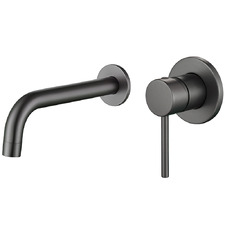 Rosa 200mm Bath/Basin wall mixer set