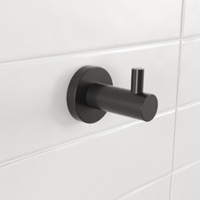 Rosa Brass Towel Hook