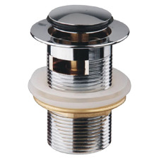 40mm Chrome Basin Pop-Up Waste with Overflow