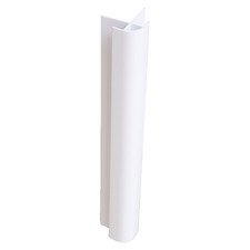 2500mm White Shower Wall Panel External Trim
