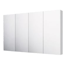 Shelini 1500mm Wall-Mounted Mirror Bathroom Cabinet