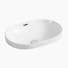 Hawking 425mm Ceramic Semi-Inset Basin