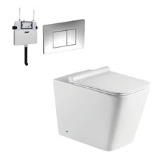 Baltimore Rimless Wall Faced Toilet Package
