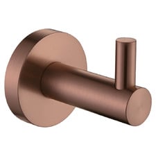 Rosa Brass Towel Hook