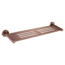 Rosa 505mm Brass Bathroom Shelf