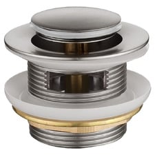 Rosa 40mm Brass Bath Pull-Out Pop-Up Waste with Overflow