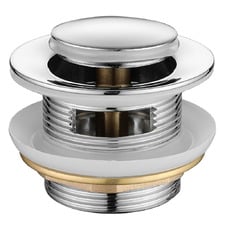 Rosa 40mm Brass Bath Pull-Out Pop-Up Waste with Overflow
