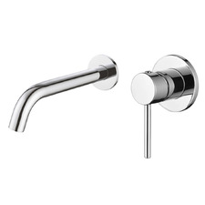 Rosa 200mm Bath/Basin Wall Mixer Set