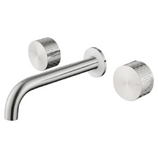 Broswin 200mm Bath/Basin Wall Tap Set