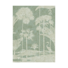 Shadow Palms Mint II Printed Wall Art