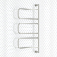 Hydrotherm 400 x 750mm 6 Bar Swivel Heated Towel Rail