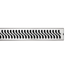 Forme Chrome Wave Linear Shower Grate