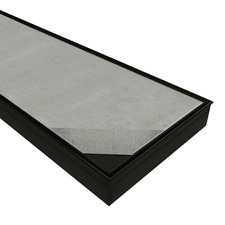 Forme Stainless Steel Tile Insert Linear Shower Grate