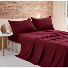 Brett Vintage Washed Microfibre Single Sheet Set