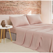Brett Vintage Washed Microfibre Sheet Set