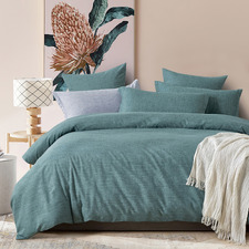 Sage Cuddles Quilt Cover Set