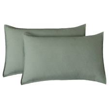 Penny Washed Microfibre King Pillowcases (Set of 2)