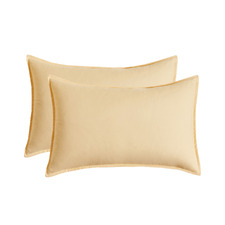 Brett Vintage Washed Microfibre Standard Pillowcases (Set of 2)