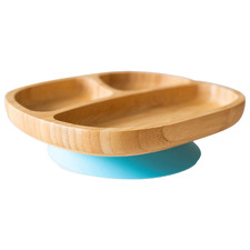 Eco Rascals Bamboo & Silicone Toddler Plate