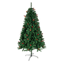 210cm Festiva Pre-Decorated Christmas Tree