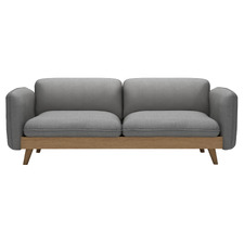 Corelli 3 Seater Linen-Blend Sofa