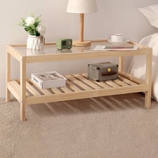 Darcy Pine Wood Coffee Table