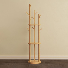 Xerxes Bamboo Coat Rack
