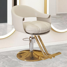 Jared Faux Leather Salon Chair