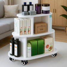 Frye Oval Rotating Shelving Unit