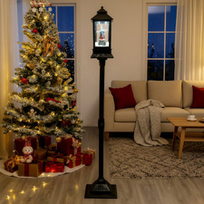 Rosea Windmill LED Christmas Lamp Post