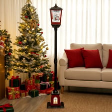 Palmer Carollers LED Christmas Lamp Post