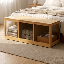 Meadow Bamboo Storage Box