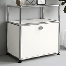 Murphy Drop-Down Door Bedside Table