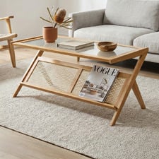 Asher Bamboo Coffee Table