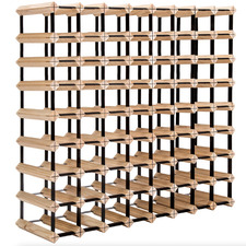 Cullen 72 Bottles Pine Wood Wine Rack