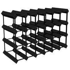 Frizzante 24 Bottle Pine Wood Wine Rack