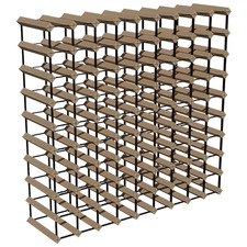 Frizzante 90 Bottle Pine Wood Wine Rack