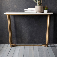 Linley Marble Console Table