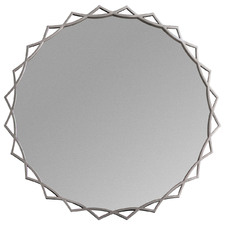 Menten Round Metal Wall Mirror