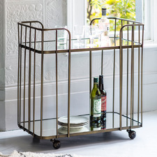 Vacey Bronze Drinks Trolley