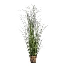 100cm Potted Faux Onion Grass