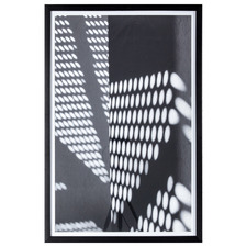 Perforated Study Framed Printed Wall Art