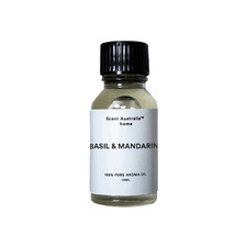 15ml Basil & Mandarin Pure Aroma Oil