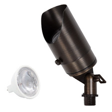 Brandt 2700K Brass Garden Spike Light