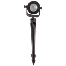 Cast Brass LED Garden Spike Light