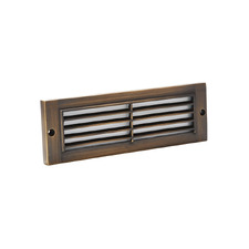 Black 22.6cm Cast Brass Step Light